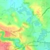 Mapa topográfico Scriven, altitud, relieve
