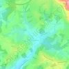 Mapa topográfico Henneveux, altitud, relieve