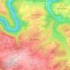 Mapa topográfico Bremberg, altitud, relieve