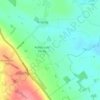 Mapa topográfico Ashby cum Fenby, altitud, relieve