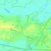 Mapa topográfico Kellington, altitud, relieve