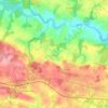 Mapa topográfico Larré, altitud, relieve