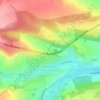 Mapa topográfico Bayenghem-lès-Seninghem, altitud, relieve