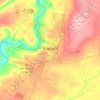 Mapa topográfico Воркута, altitud, relieve