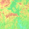 Mapa topográfico Hollola, altitud, relieve