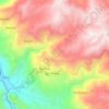 Mapa topográfico Urpay, altitud, relieve