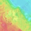 Mapa topográfico Моторное, altitud, relieve