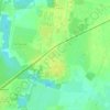 Mapa topográfico Новый Свет, altitud, relieve