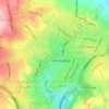 Mapa topográfico Merkez Mahallesi, altitud, relieve
