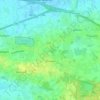 Mapa topográfico Zerkegem, altitud, relieve