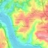 Mapa topográfico Valbom, altitud, relieve