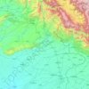 Mapa topográfico Jhelum River, altitud, relieve