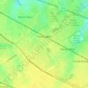 Mapa topográfico Tortuguitas, altitud, relieve