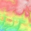 Mapa topográfico La Pommeraye, altitud, relieve