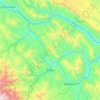 Mapa topográfico Satipo, altitud, relieve