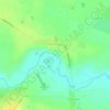 Mapa topográfico Менчаково, altitud, relieve