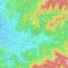 Mapa topográfico Toon, altitud, relieve