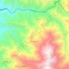 Mapa topográfico Colcabamba, altitud, relieve