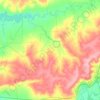 Mapa topográfico Краснореченское сельское поселение, altitud, relieve