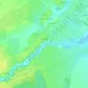 Mapa topográfico Антелево, altitud, relieve