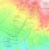 Mapa topográfico Cohuecan, altitud, relieve