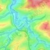 Mapa topográfico 66557, altitud, relieve