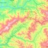 Mapa topográfico Paltas, altitud, relieve