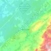 Mapa topográfico Plessisville, altitud, relieve
