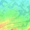 Mapa topográfico Erps-Kwerps, altitud, relieve