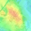Mapa topográfico Щеглово, altitud, relieve