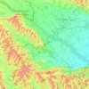 Mapa topográfico Ščavnica, altitud, relieve
