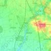 Mapa topográfico Tarp, altitud, relieve