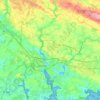 Mapa topográfico 56400, altitud, relieve