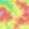 Mapa topográfico Gonzerath, altitud, relieve