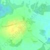 Mapa topográfico Беле-Кушальское, altitud, relieve