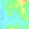 Mapa topográfico Morven, altitud, relieve