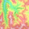 Mapa topográfico Viniegra de Arriba, altitud, relieve