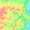 Mapa topográfico Neewiller-près-Lauterbourg, altitud, relieve