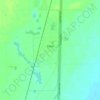 Mapa topográfico Osler, altitud, relieve