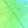 Mapa topográfico Tío Pujio, altitud, relieve