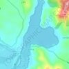 Mapa topográfico Laguna Torca, altitud, relieve