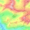 Mapa topográfico Réserve naturelle de la Grande Sassière, altitud, relieve