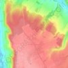 Mapa topográfico Neuville-Coppegueule, altitud, relieve
