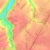 Mapa topográfico Abancourt, altitud, relieve