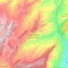 Mapa topográfico Úmbita, altitud, relieve