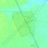 Mapa topográfico Las Junturas, altitud, relieve
