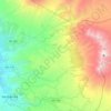Mapa topográfico Characato, altitud, relieve