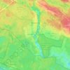 Mapa topográfico Ленинское, altitud, relieve