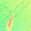 Mapa topográfico Sukkur District, altitud, relieve