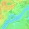 Mapa topográfico Островки, altitud, relieve